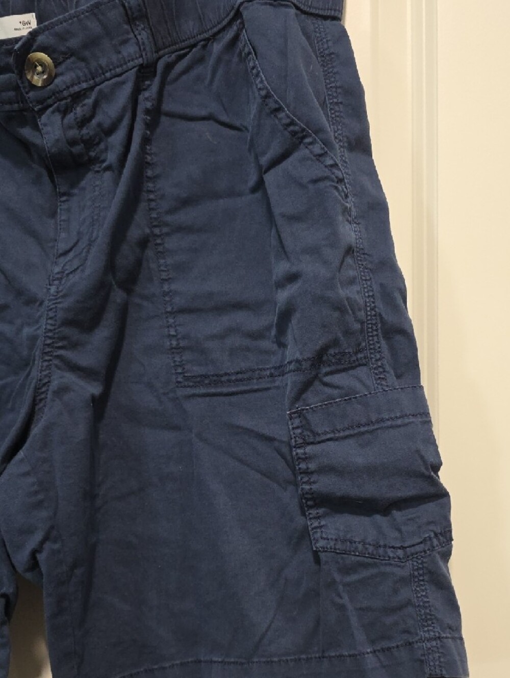Sonoma Dark Navy Cargo Shorts with Utility Pockets - Picture 3 of 6